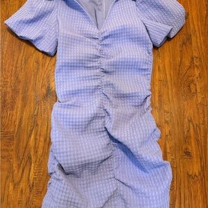 & Other Stories Lavender Textured Dress